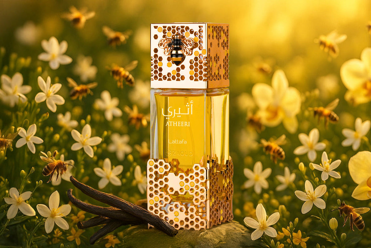 lattafa atheeri commercial image