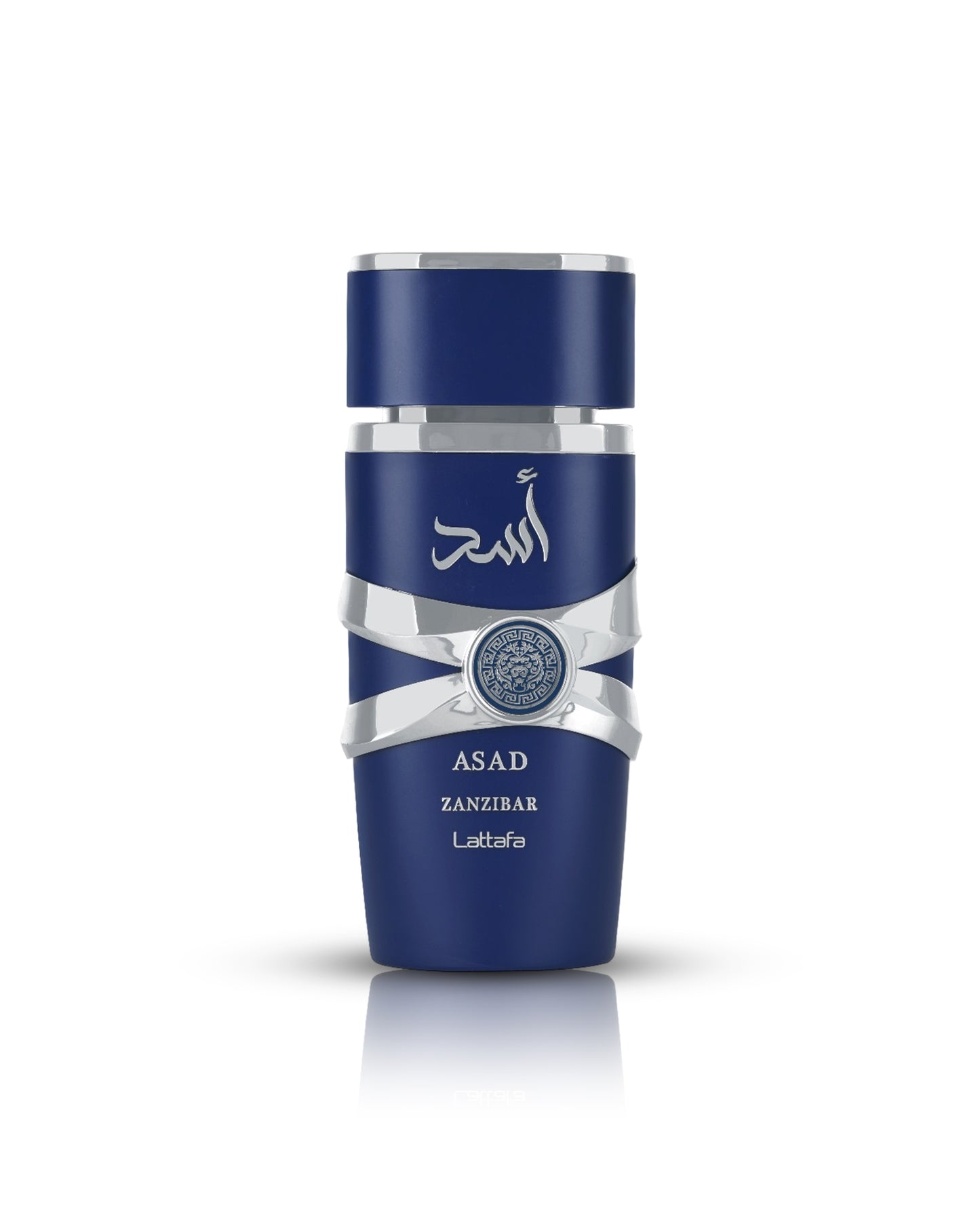Asad zanzibar edp perfume bottle against white background