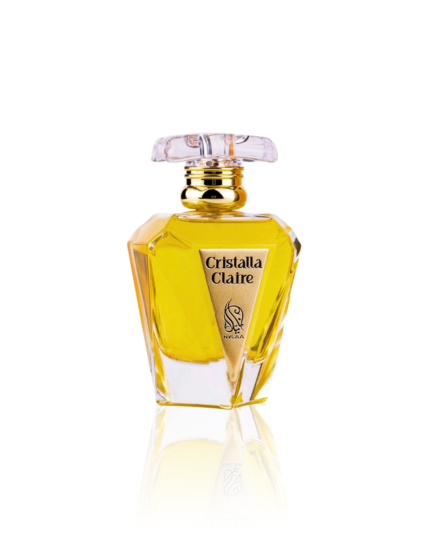 CRISTALLA CLAIRE EDP perfume bottle against white background