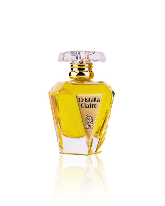 CRISTALLA CLAIRE EDP perfume bottle against white background