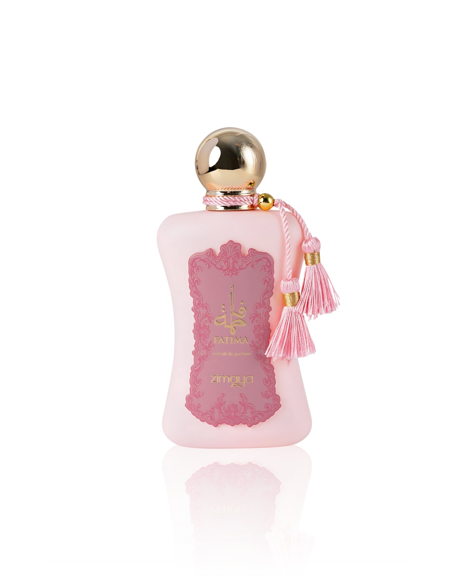 Fatima extrait de parfum perfume bottle against white background