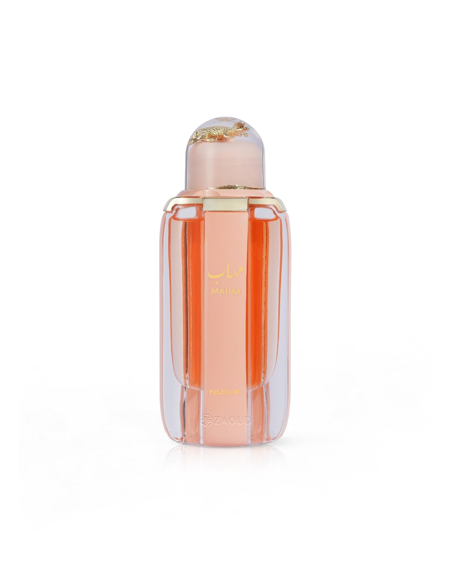 mahab by nusuk perfume bottle shows against white background