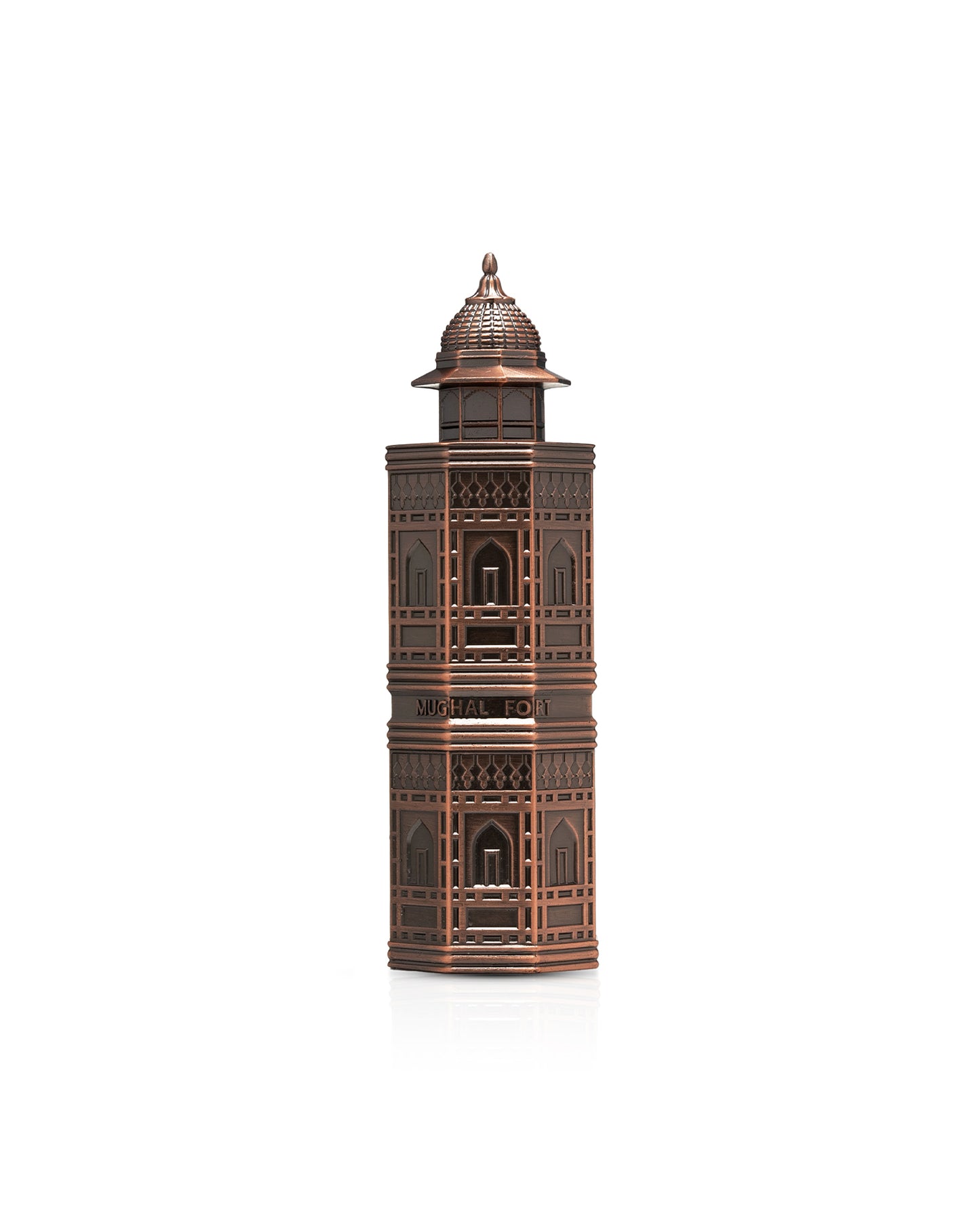 lattafa mughal fort perfume bottle shows against white background
