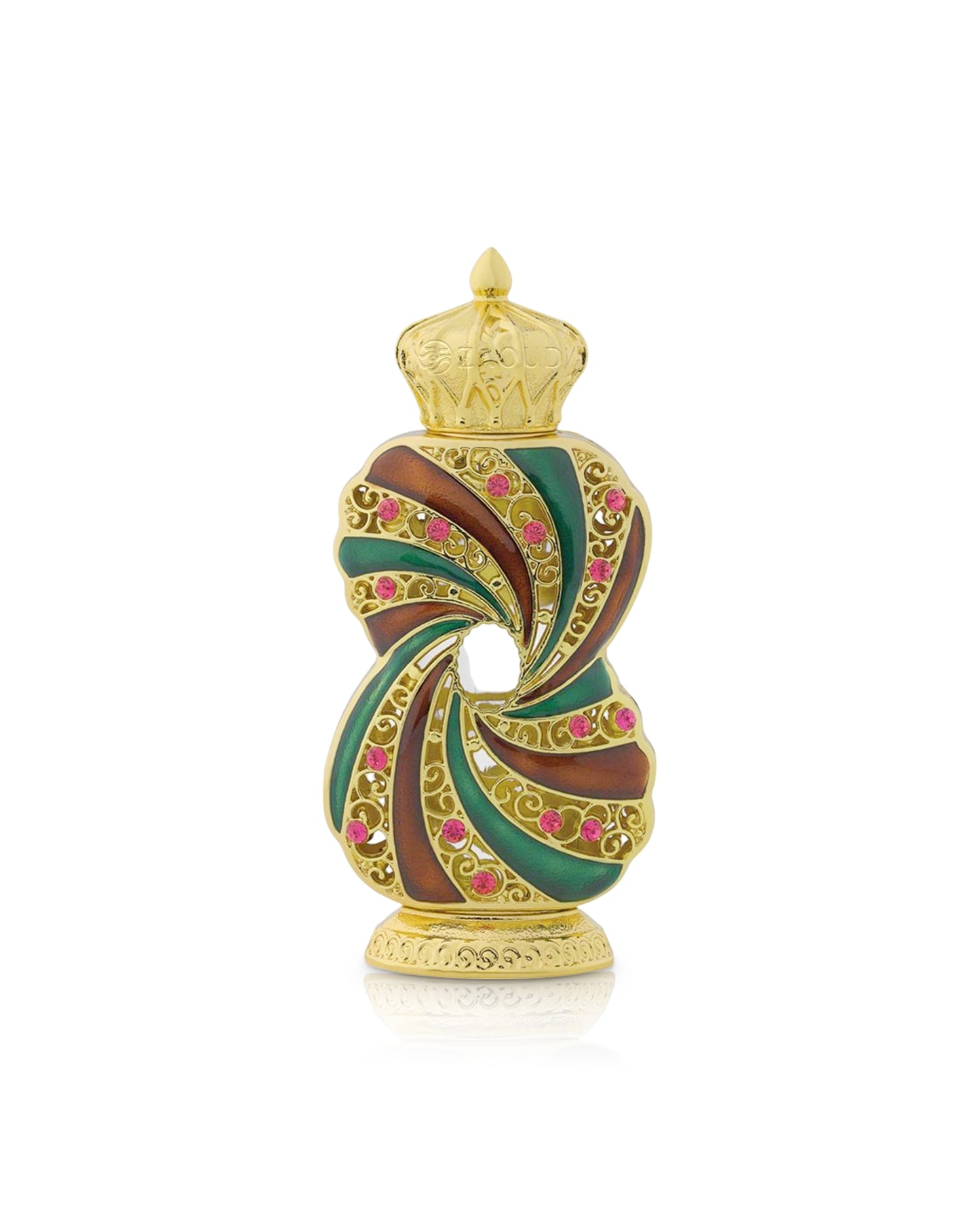 al haramain tanasuk perfume oil bottle shows against white background