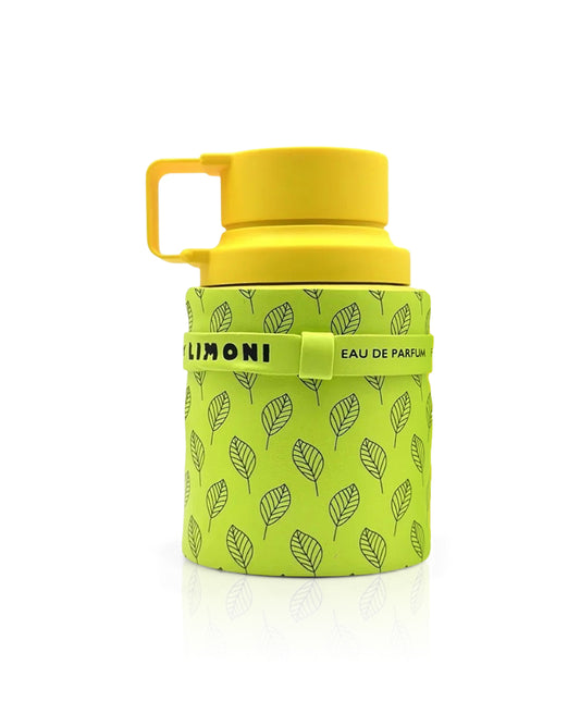 armaf odyssey limoni perfume bottle shows against white background