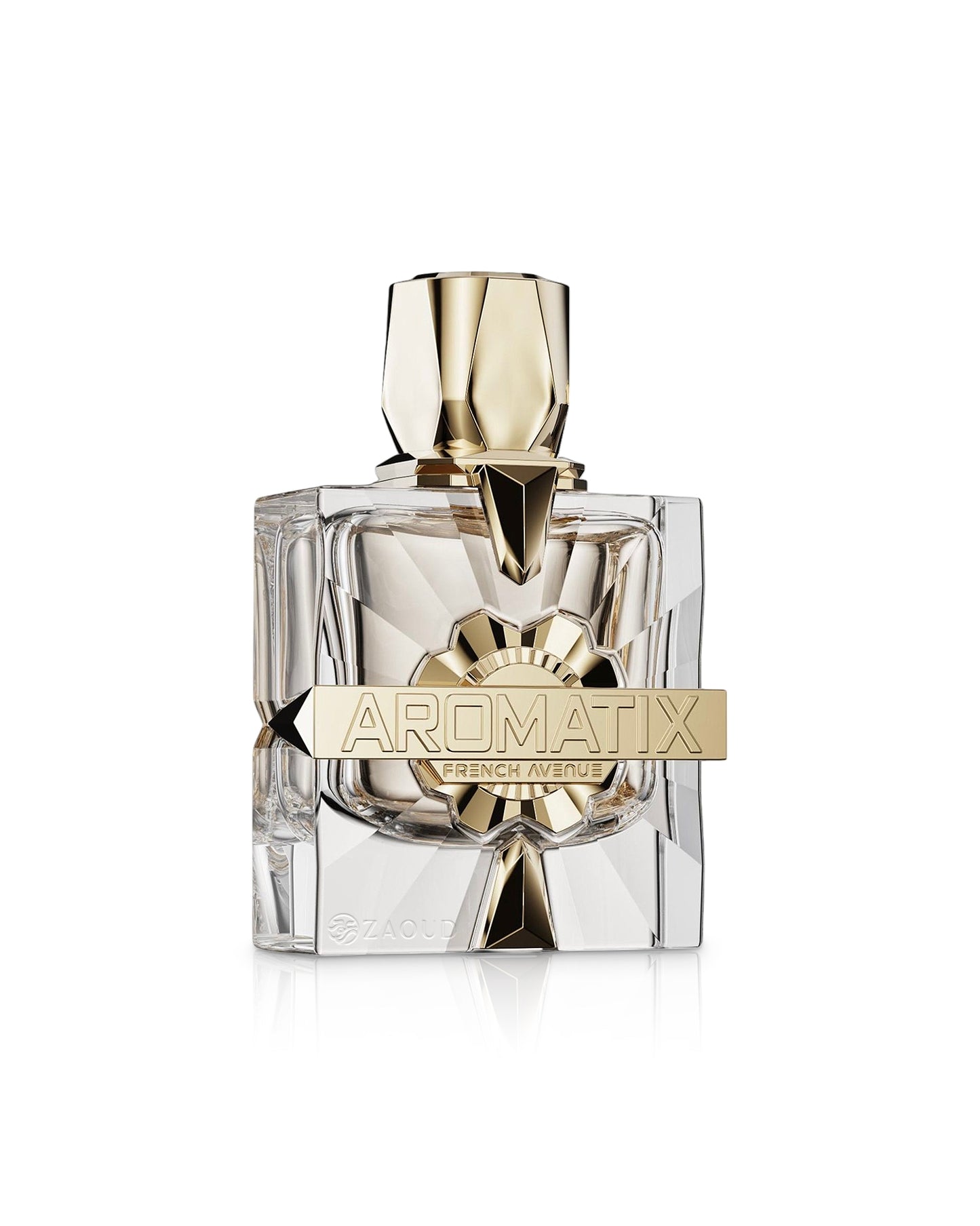 aromatix x xandal perfume bottle shows against white background