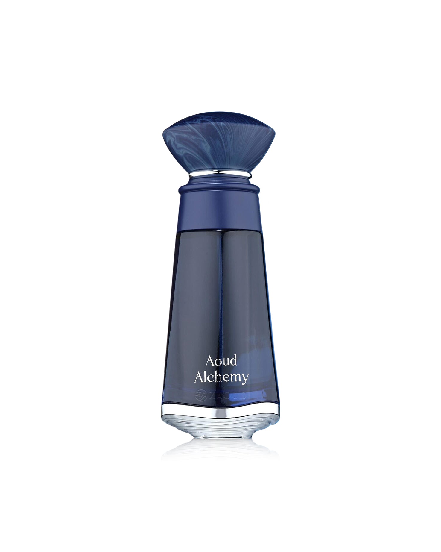 fragrance world aoud alchamy perfume bottle shows against white background