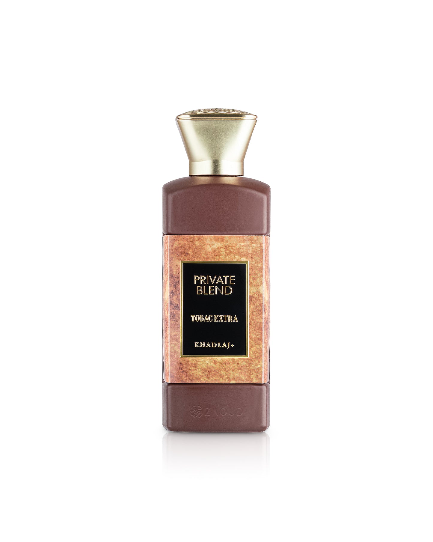 khadlaj tobac extra perfume bottle shows against white background