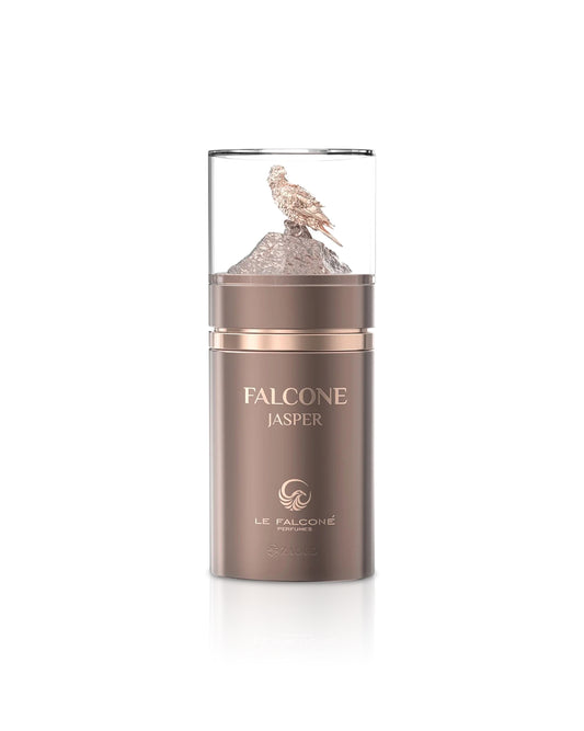 le falcone jasper perfume bottle shows against white background