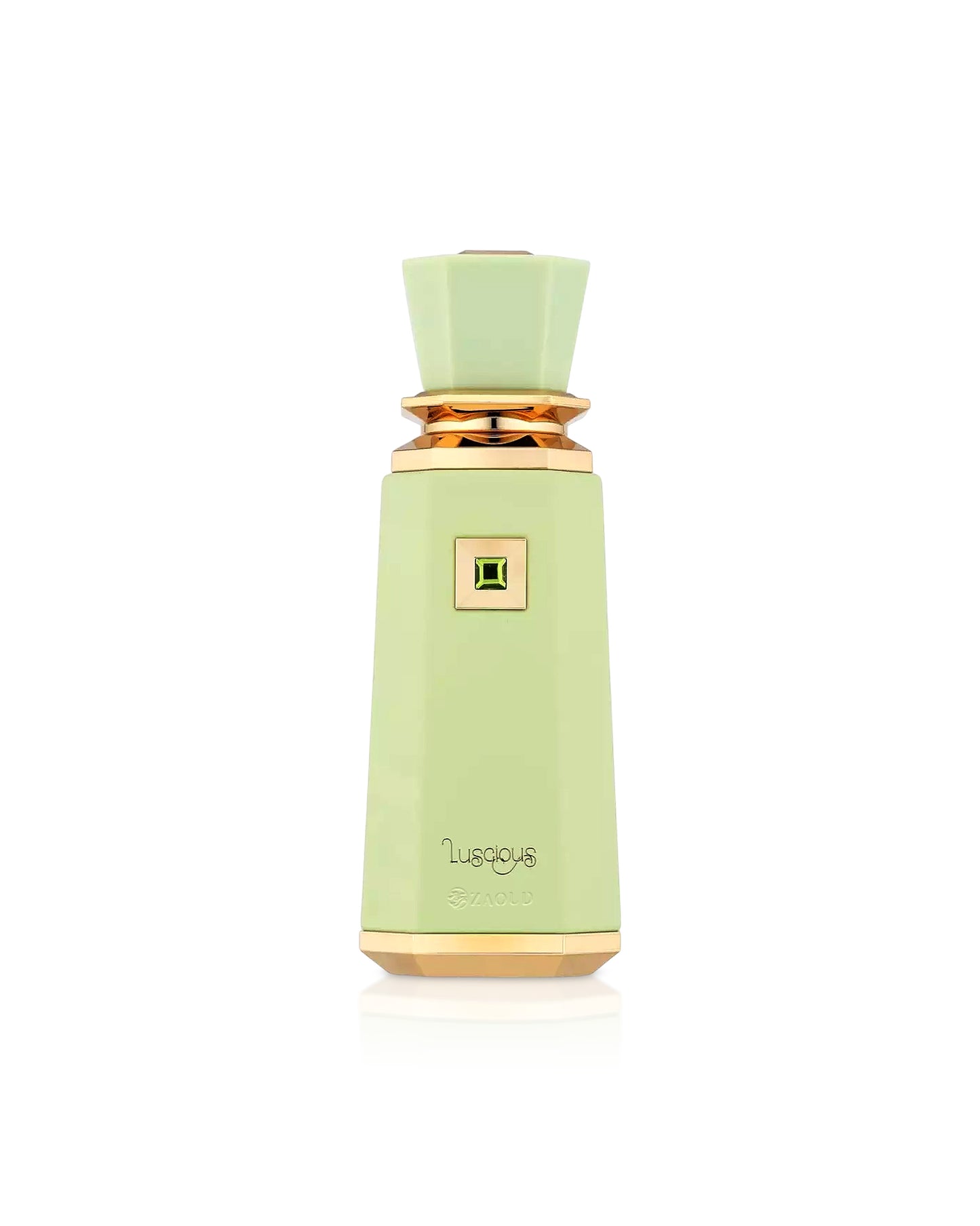 french avenue luscious perfume bottle shows against white background