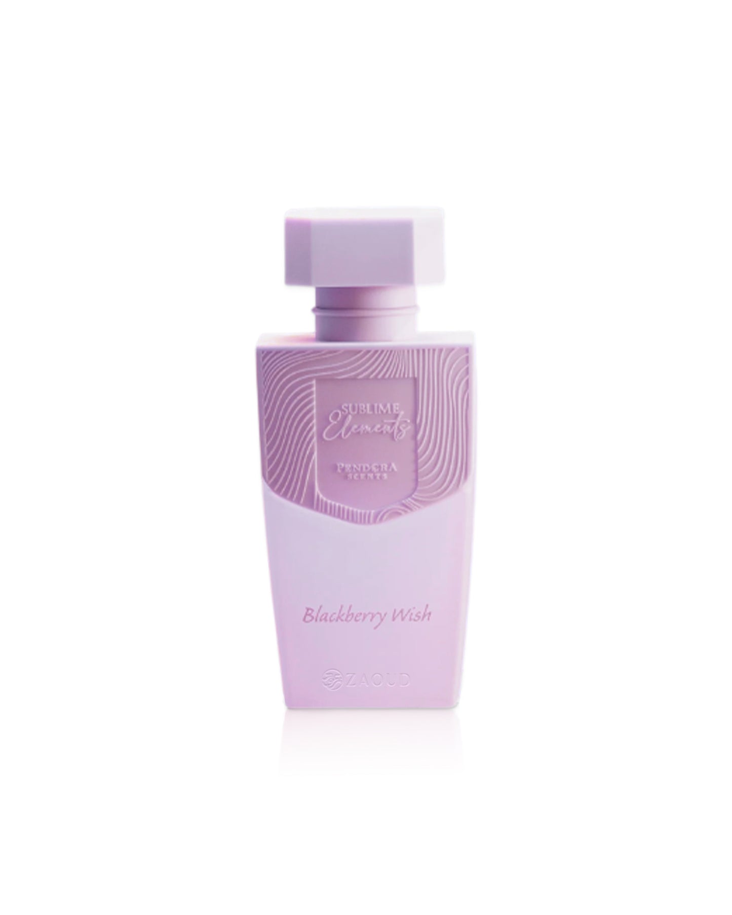 paris corner blackberry wish bottle shows against white background
