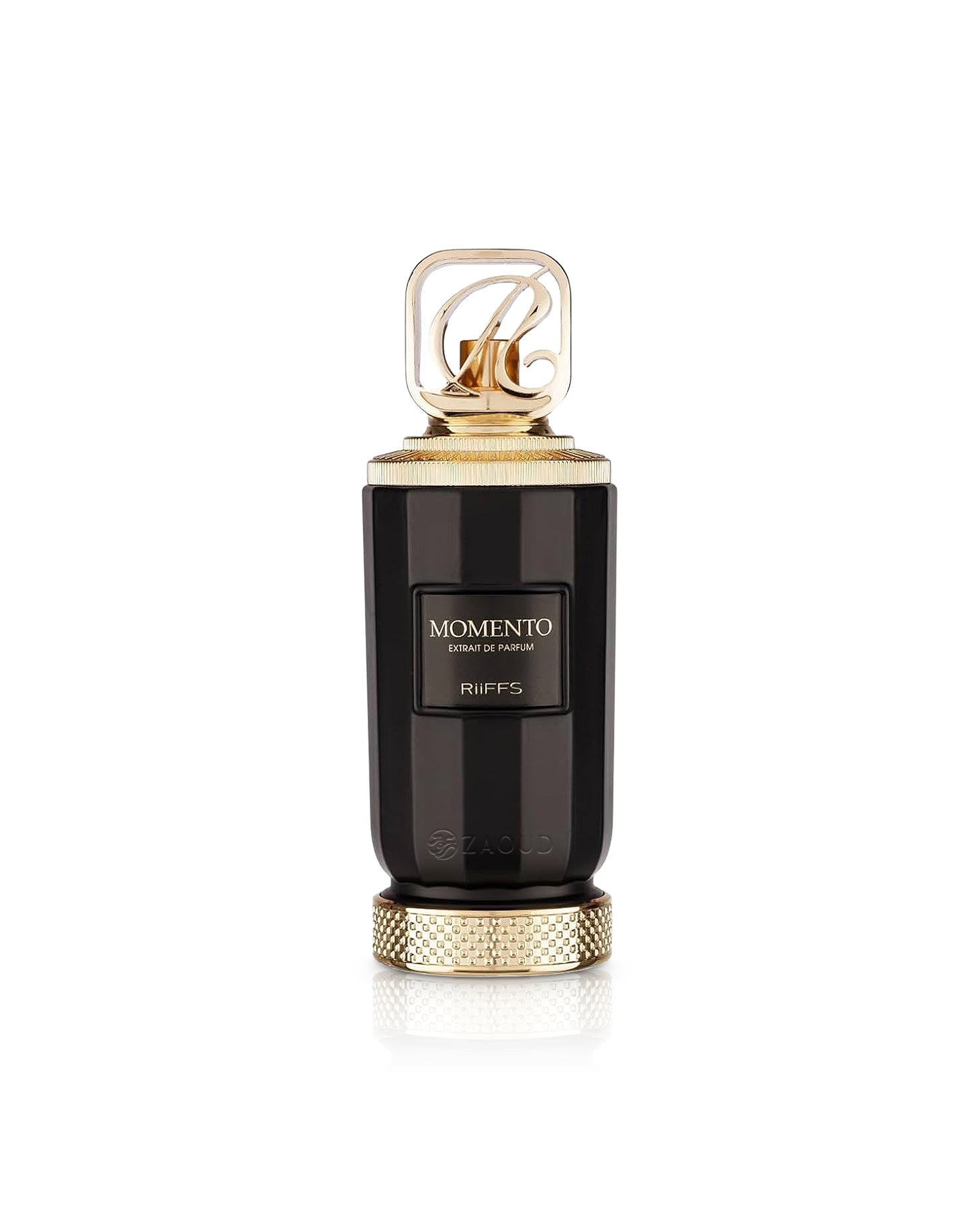 riiffs momento perfume bottle shows against white background