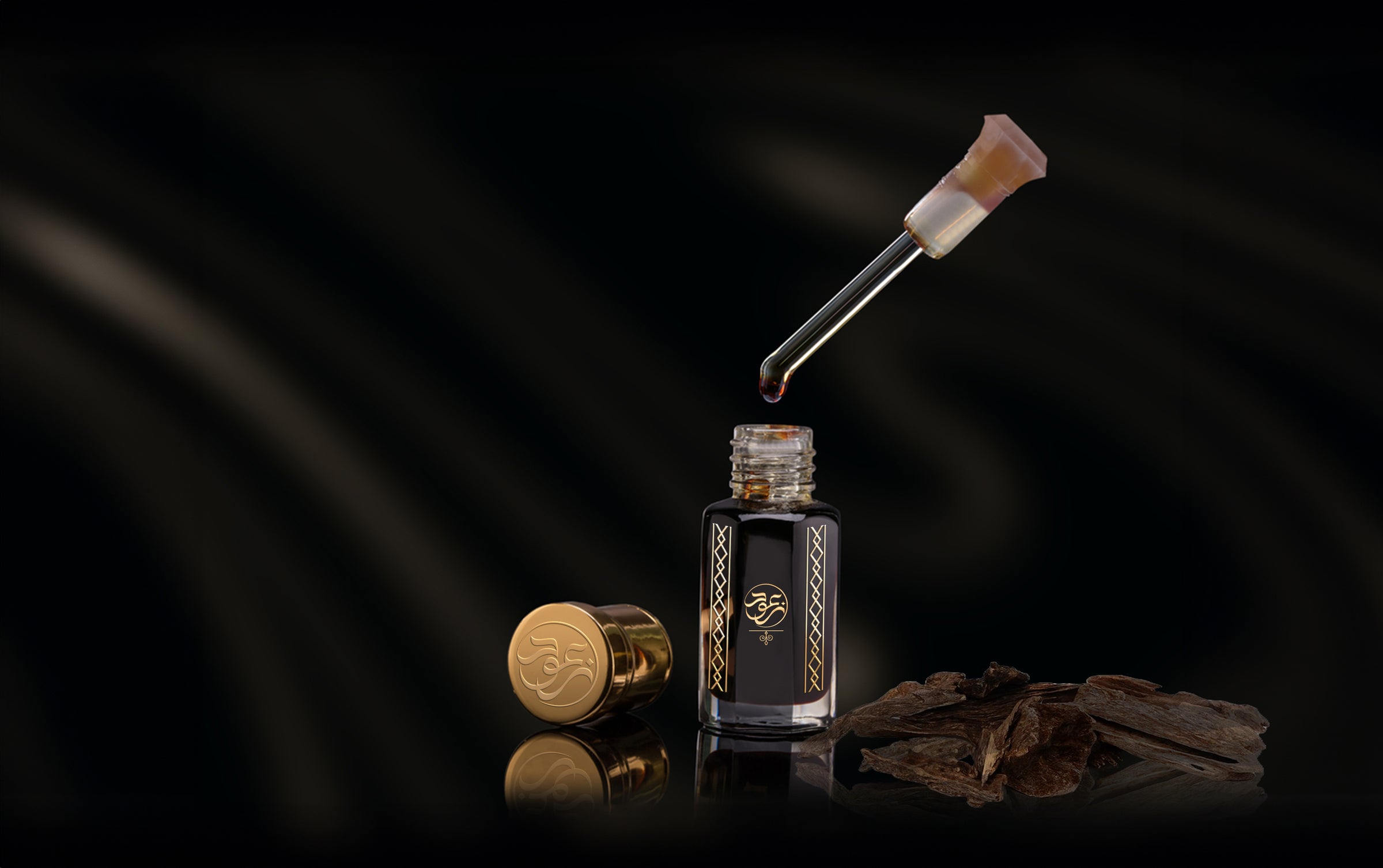 dahn al oud cambodian agarwood oud attar bottle