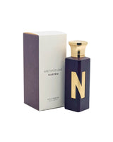 AMETHYST LOVE aqua parfum bottle and its box against white background