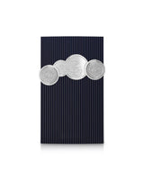 Afnan tribute blue perfume bottle shows against white background
