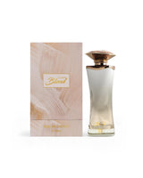 ahmed al maghribi coco blend perfume bottle and packaging on a white background