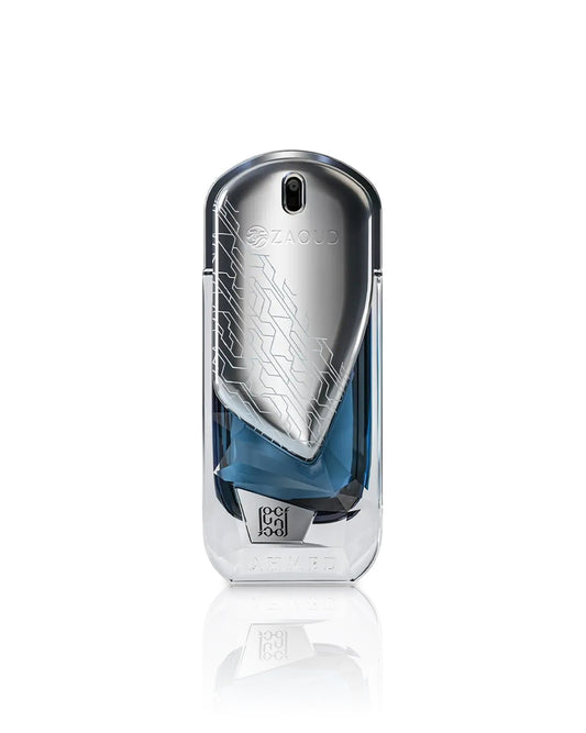 ahmed al maghribi the beyond 2050 perfume bottle shows against white background