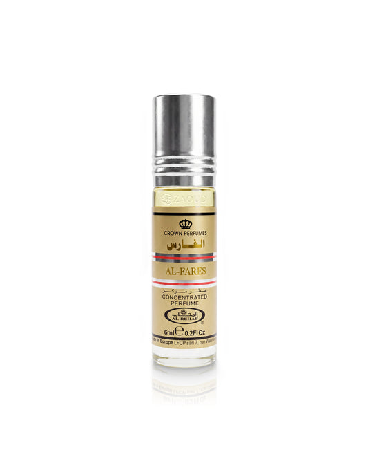 al rehab al fares perfume oil bottle shows against white background