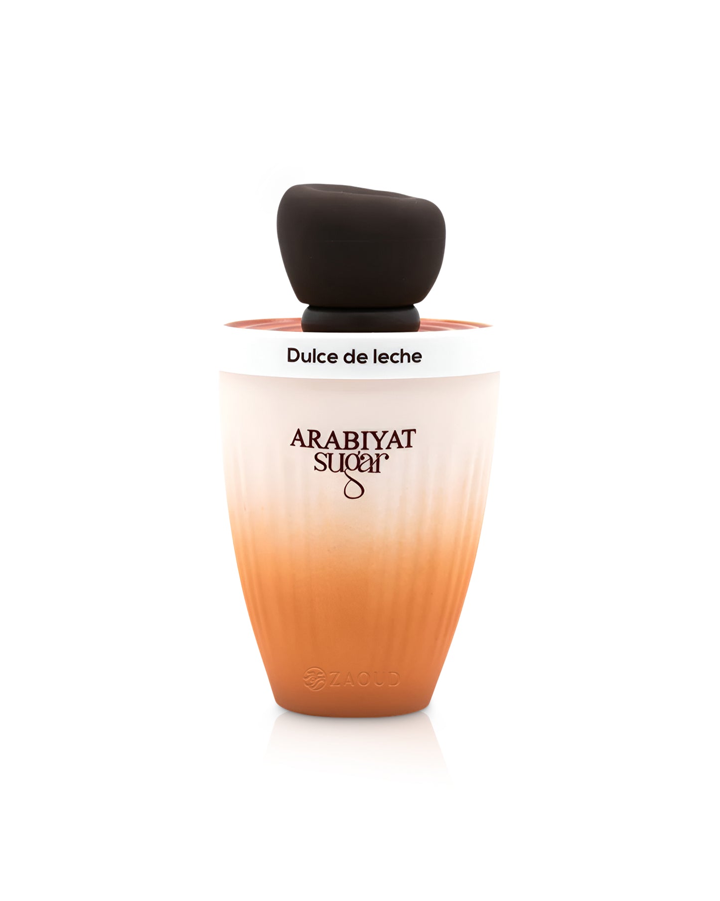 arabiyat sugar dulce de leche perfume bottle shows against white background