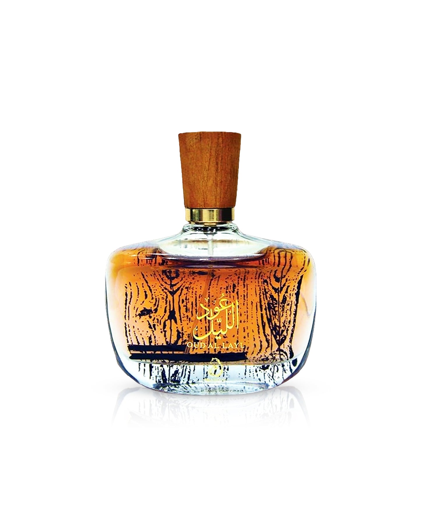 arabiyat oud al layl perfume bottle shows against white background