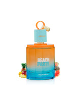 armaf beach party Perfume bottle labeled 'Beach Party' with an orange to blue gradient on a white background.