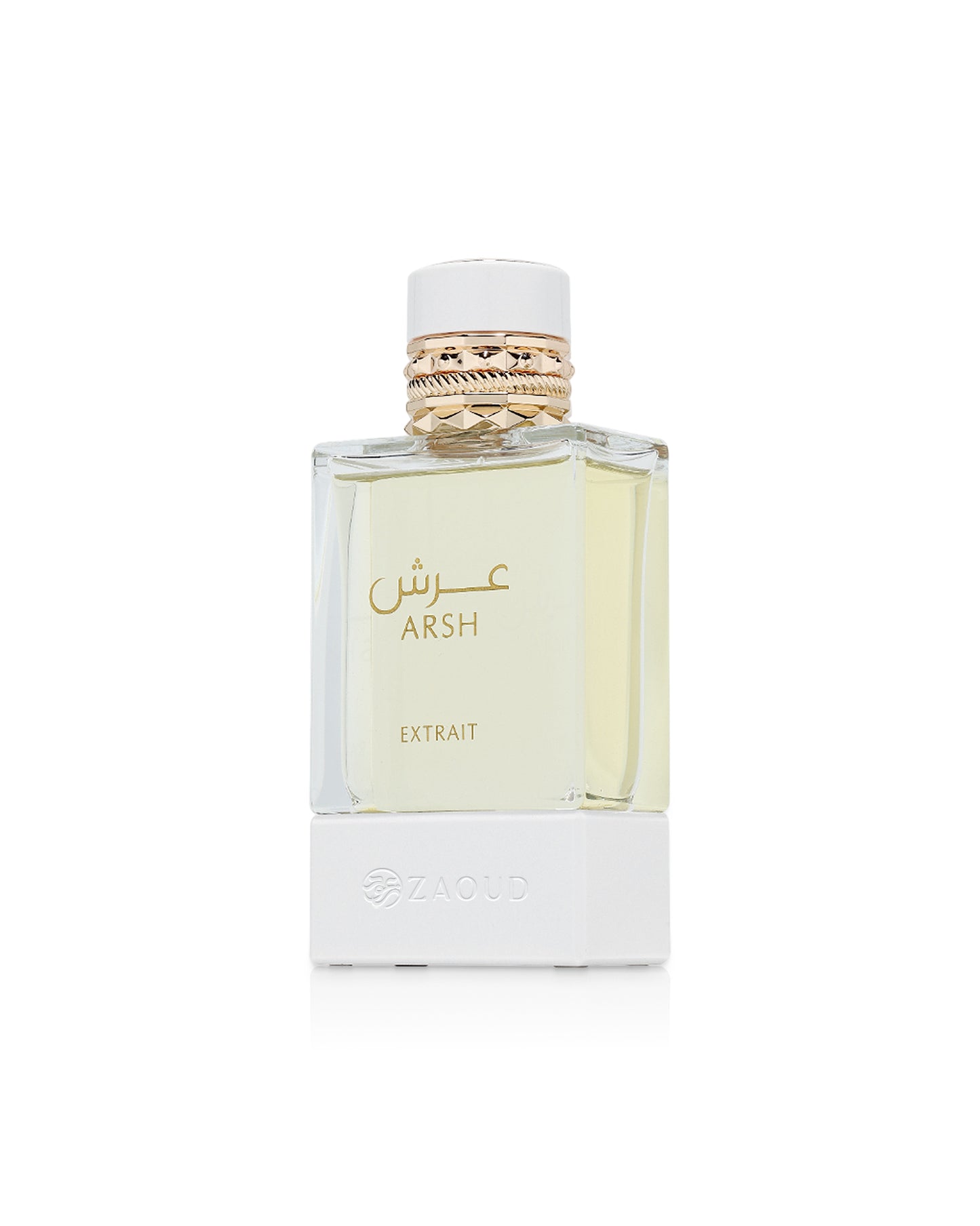 arsh extrait parfum bottle shows against white background