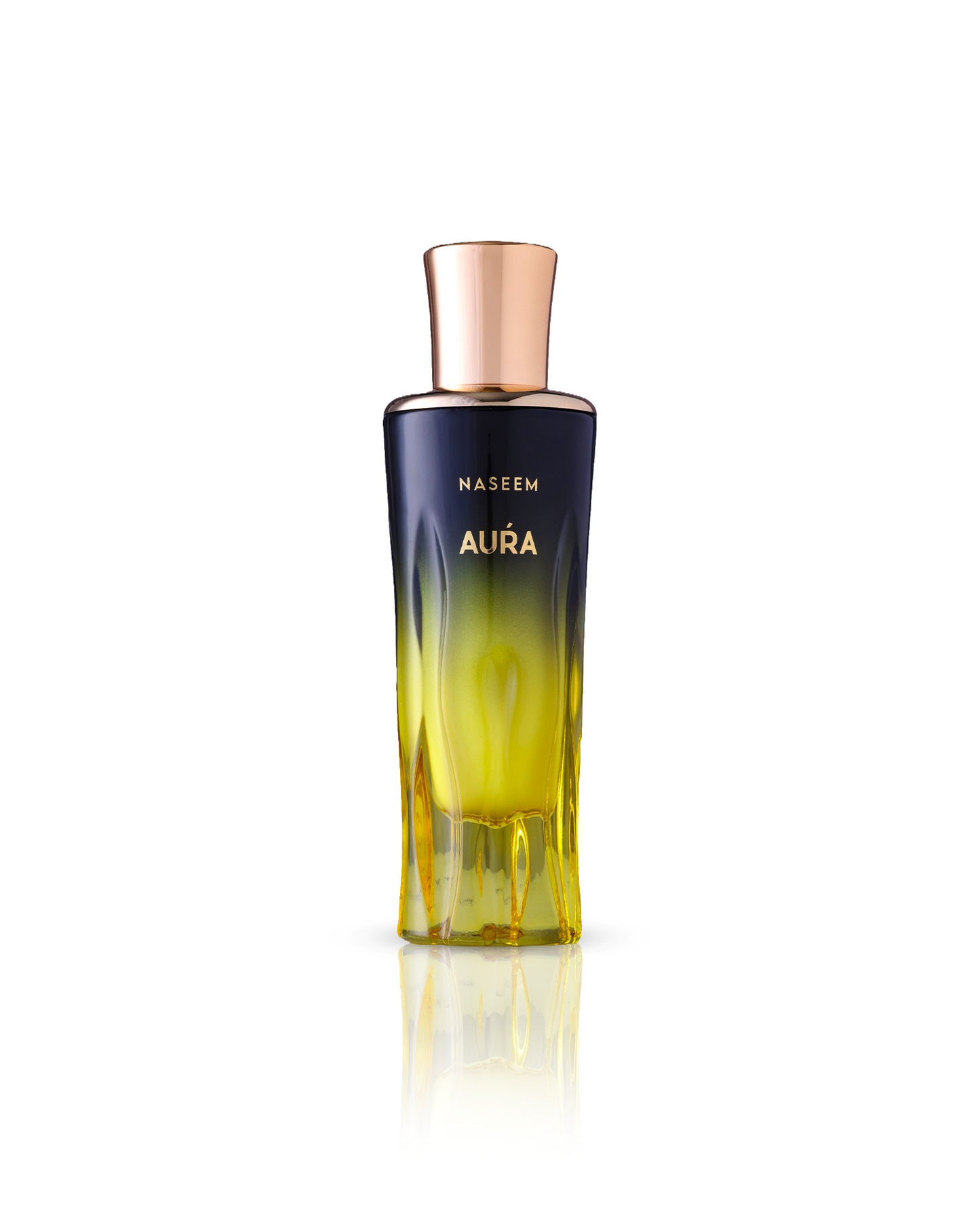 aura aqua parfum by naseem perfume bottle shows against white background