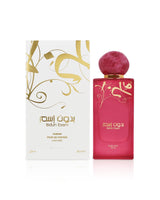 bidun esam hair mist bottle shows beside its packaging against white background