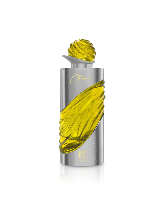 ahmed al aghribi ctrine perfume bottle shows against white background