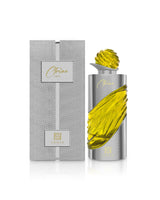 ahmed al aghribi ctrine perfume bottle shows beside its packaging against white background