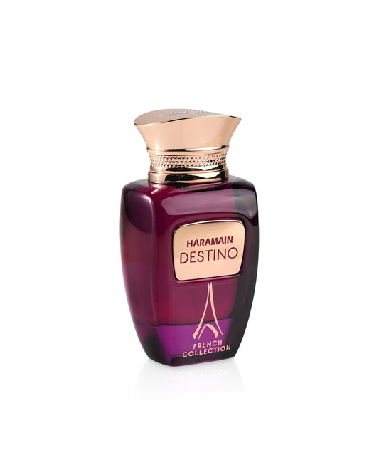 destno edp perfume bottle shows against white background