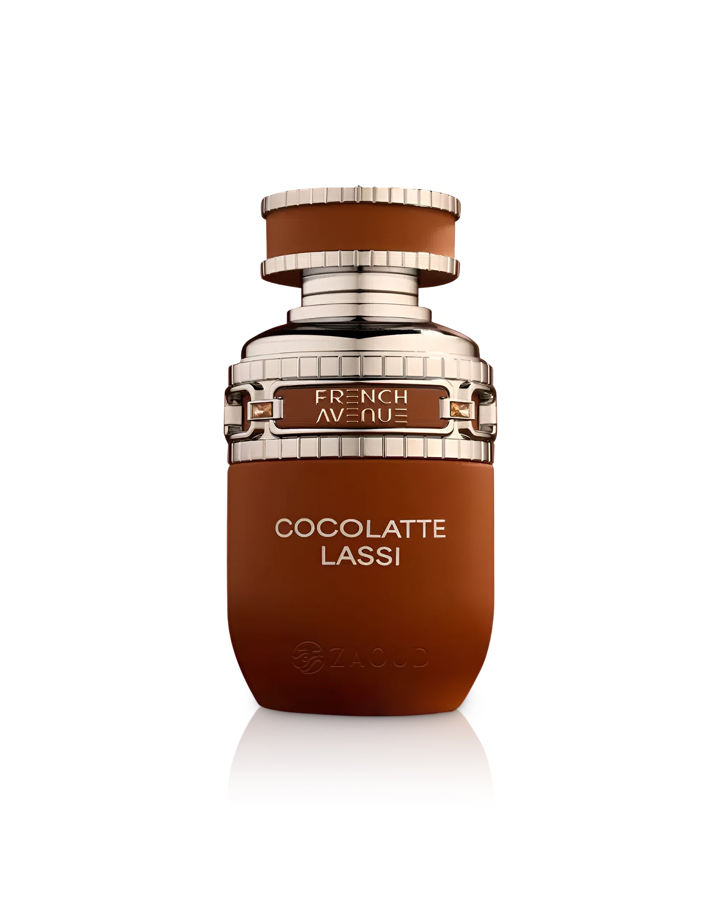 french avenue cocolatte perfume bottle shows against white background