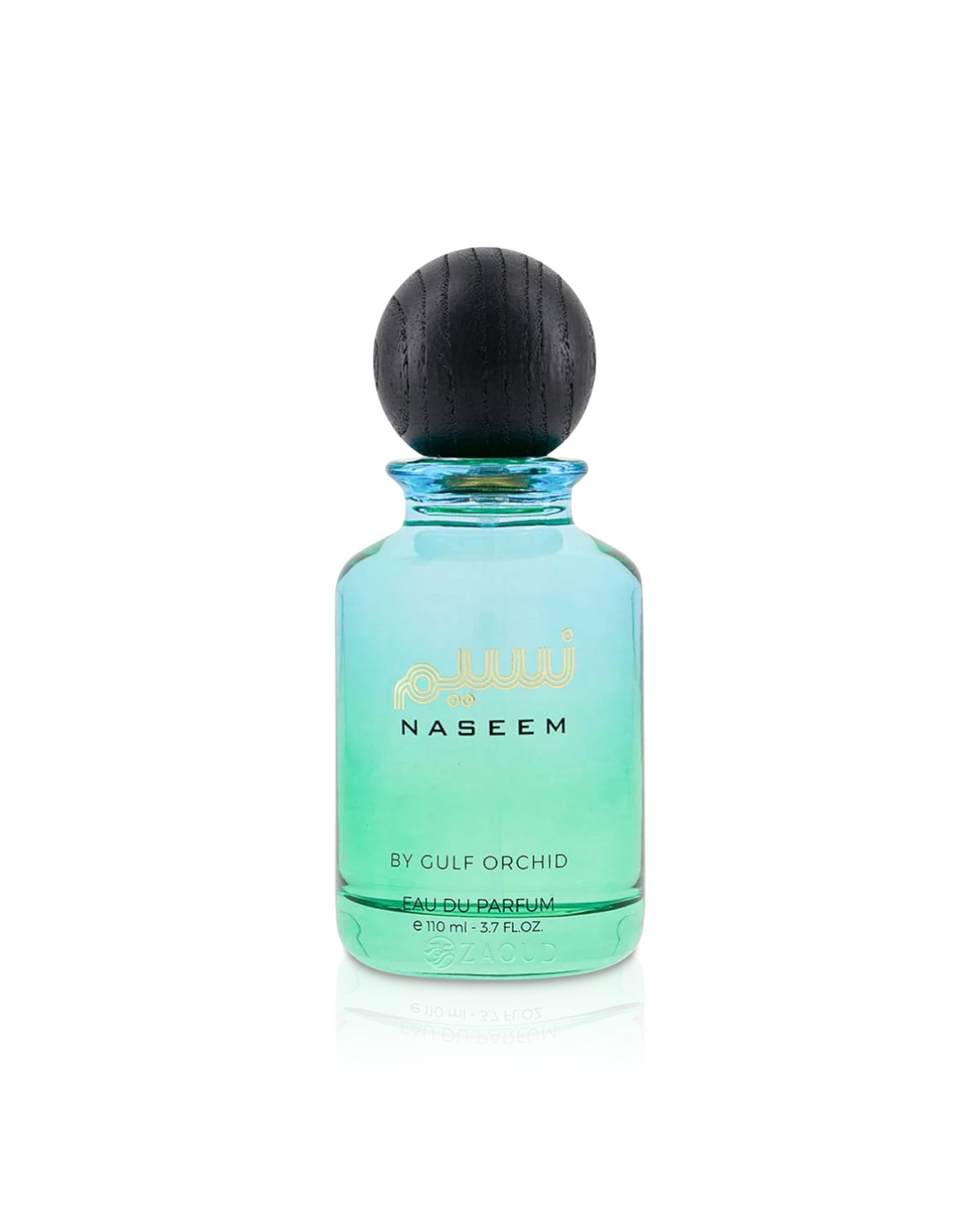 Naseem by Gulf Orchid perfume bottle on a white background