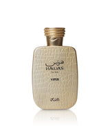 hawas viper perfume bottle shows against white background