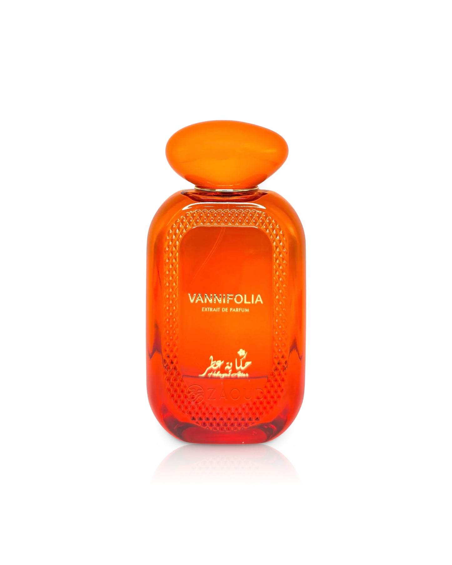 hekayat attar vannifolia perfume bottle shows against white background