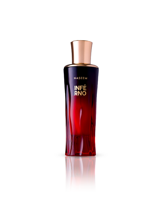 inferno aqua parfum by naseem perfumes bottle shows against white background