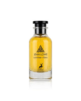 jean lowe summer vibes perfume bottle shows against white background
