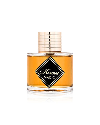 maison alhambra new kismet magic perfume bottle shows against white background