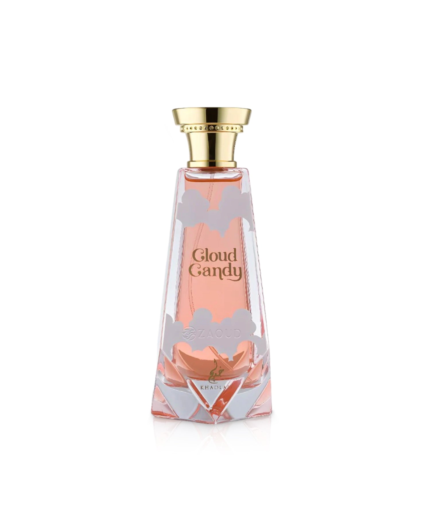 khadlaj cloud candy Perfume bottle labeled 'Cloud Candy' on a white background