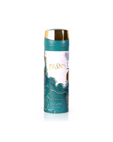 khadlaj island deodorant bottle shows against white background