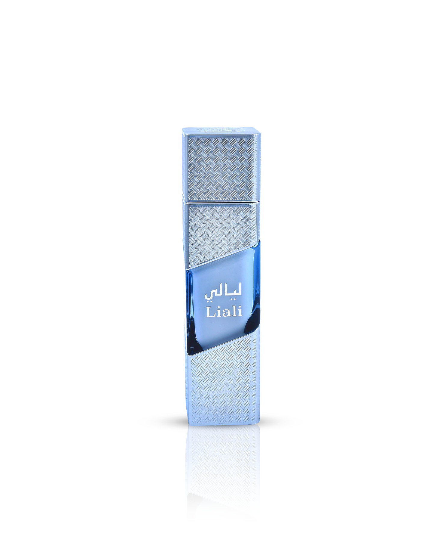 LIALI AQUA PARFUM BY NASEEM PERFUMES BOTTLE SHOWS AGAINST WHITE BACKGROUND