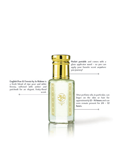 LUSIA English Pear Perfume oil bottle BESIDES WRITTEN FRAGRANCE INFORMATIONS