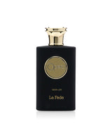 LA FEDE OPERA NOIR L'OR perfume bottle shows against white background