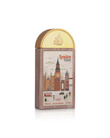 lattafa london the city of contrast perfume bottle shows against white background