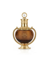 lattafa pure crystal perfume bottle shows against white background