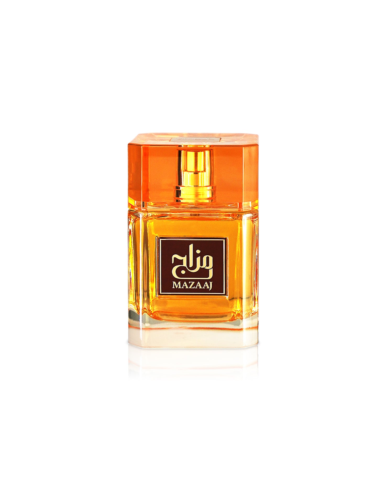 zimaya mazaaj perfume bottle shows against white background