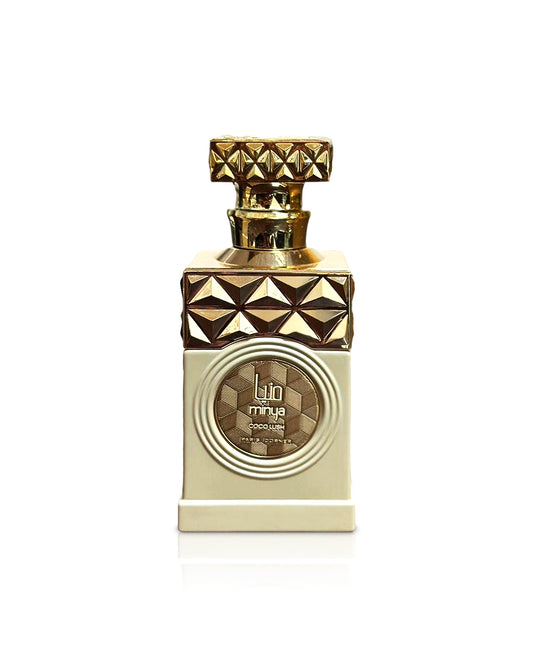 paris corner minya coco lush perfume bottle shows against white background