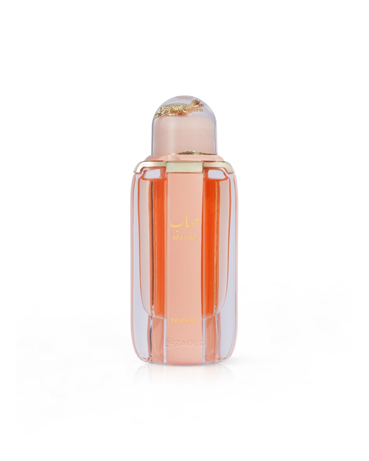 mahab by nusuk perfume bottle shows against white background