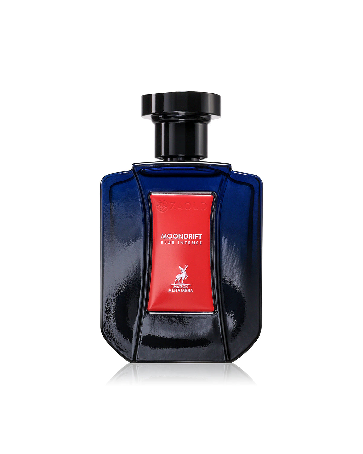 moondrift blue intense perfume bottle shows against white background