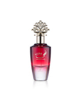 khadlaj nuha cherry blush perfume bottle shows against white background